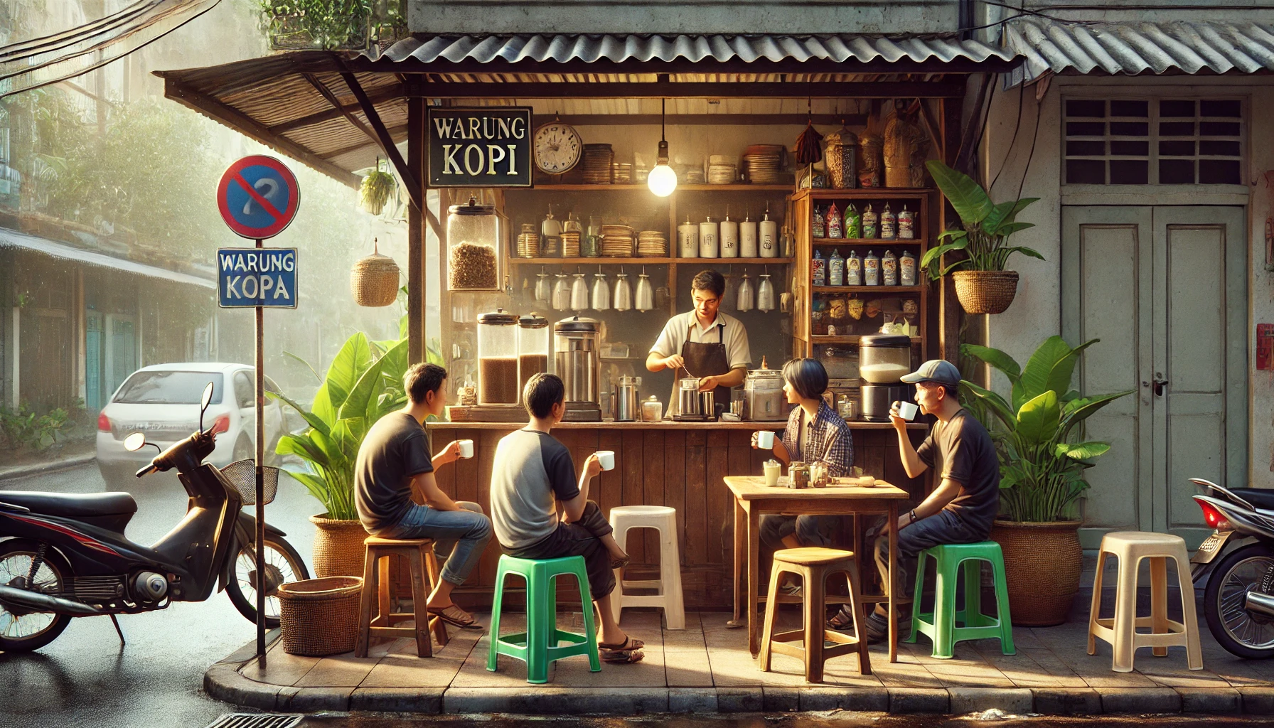 Warung Kopi Kokosan: Rasa Kopi yang Menghantarkan Kenangan di Tengah Cilacap